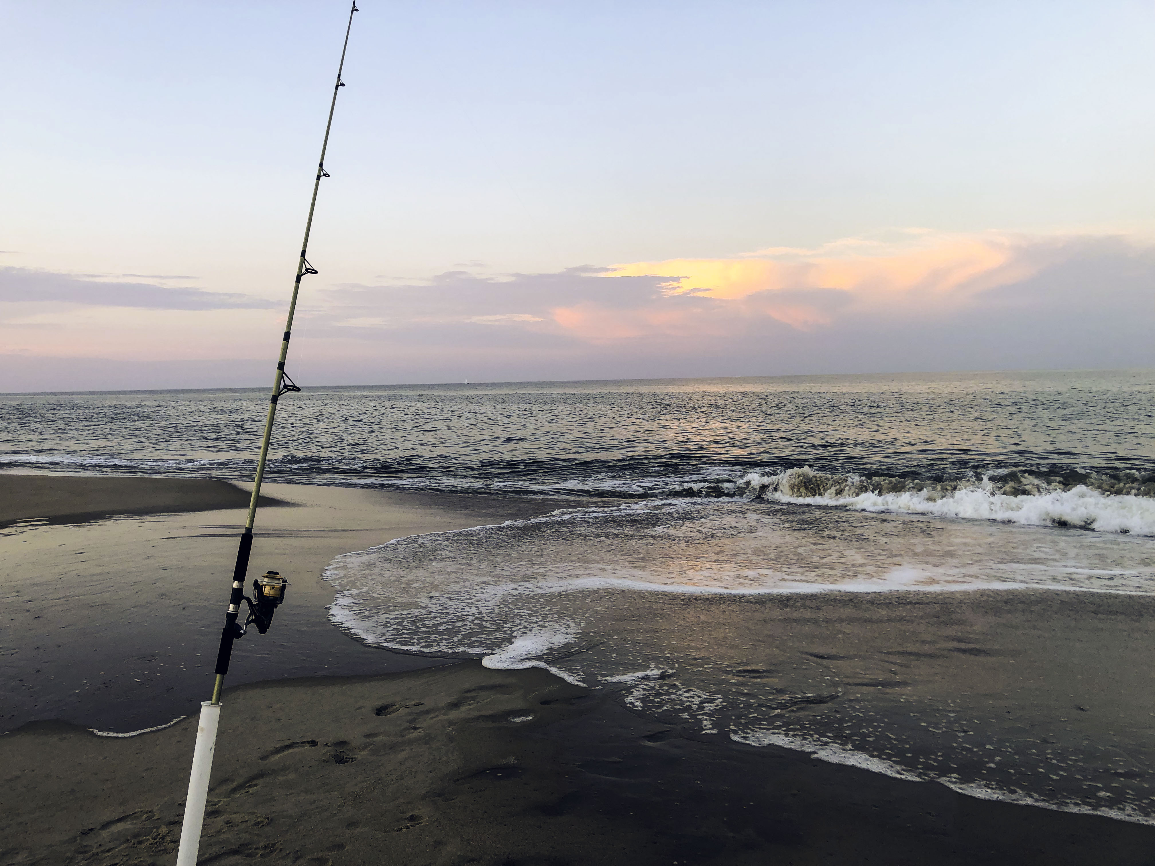 Surf fishing